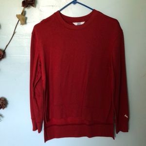 Hi-Lo Red Longsleeve